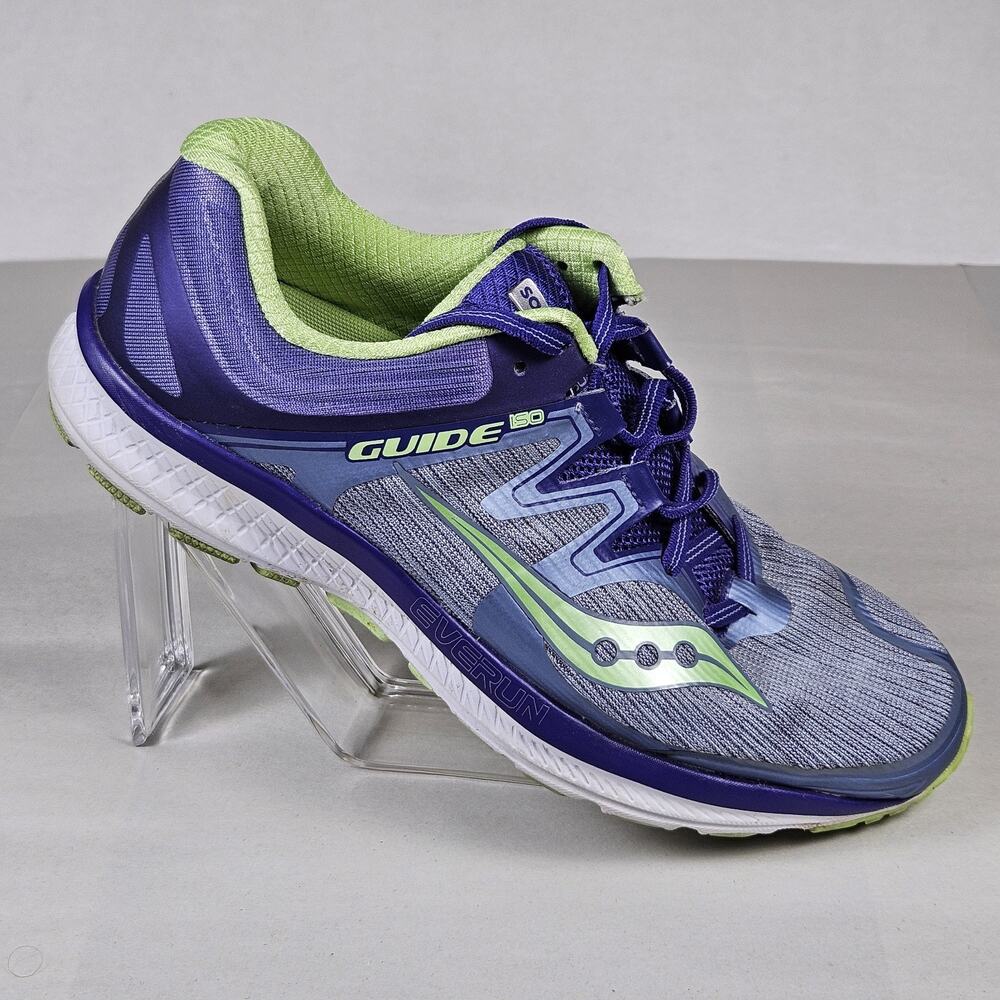 Saucony Guide ISO Womens 9 Running Shoe Athletic Sneaker S10416-1 Purple Outdoor - Picture 16 of 16